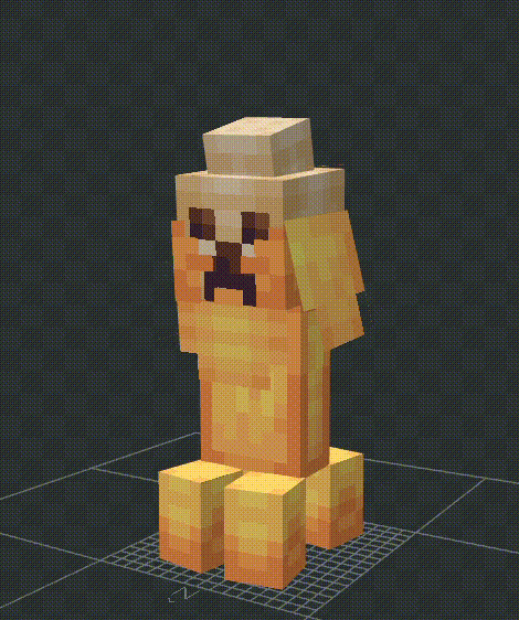 Animacio del CreeperBanana